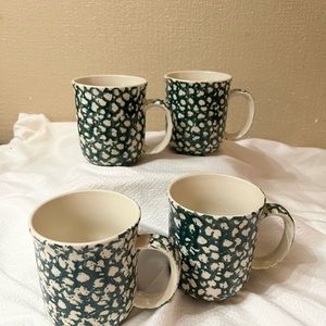 Folk Craft Moose Mugs